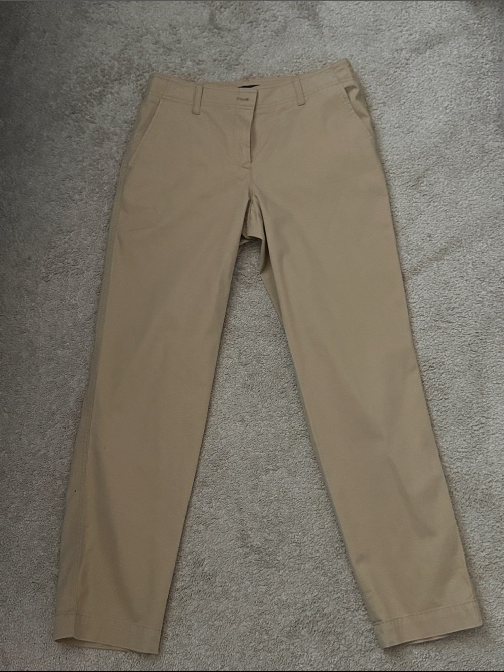 Talbots Women's Khaki Straight-Leg Chinos